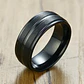 Anillo Black Lines, Acero Inoxidable, Hombre - Miniatura 4