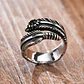 Anillo Pluma, Acero Inoxidable, Hombre - Miniatura 4