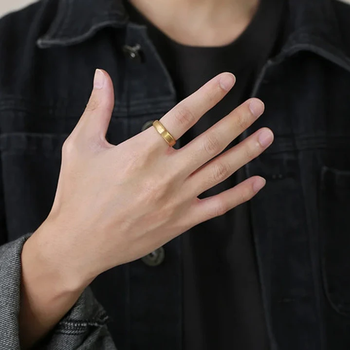 Anillo Compromiso Romantic France, Tungsteno, Unisex 4