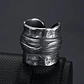 Anillo Vikingo Nudo Ragnar, Estilo Vintage, Acero Inoxidable - Miniatura 3