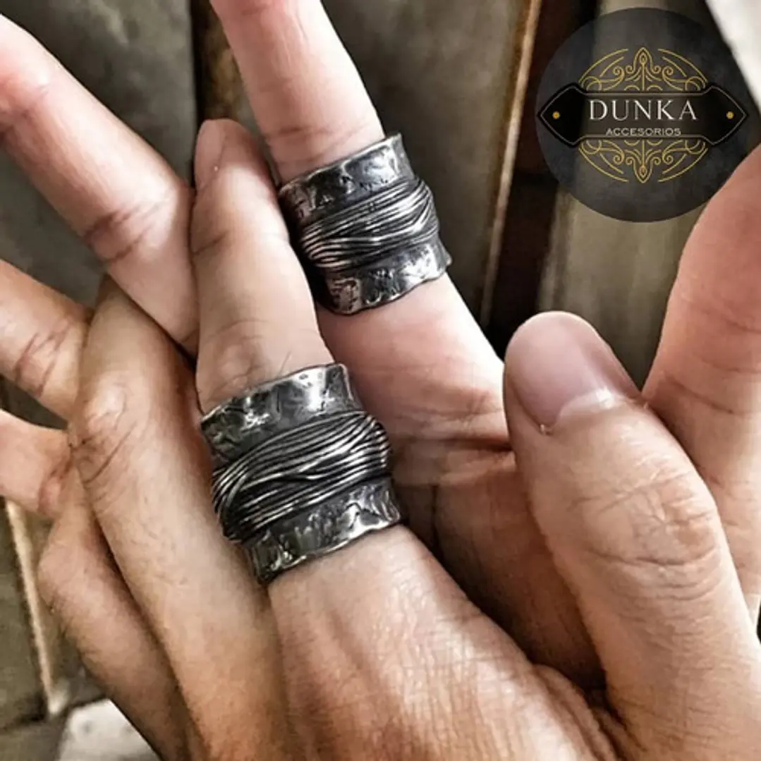 Anillo Vikingo Nudo Ragnar, Estilo Vintage, Acero Inoxidable 5