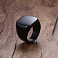 Anillo Black Square, Acero Inoxidable, Hombre - Miniatura 3