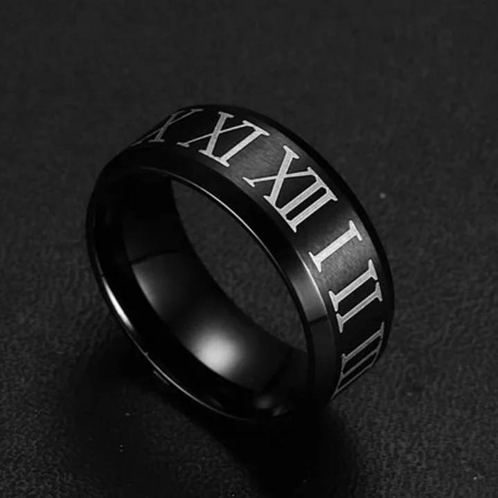 Anillo Romano, Acero Inoxidable 2