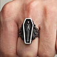 Anillo Ataúd, Acero Inoxidable, Unisex - Miniatura 2