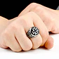 Anillo Cruz De Malta, Acero Inoxidable, Hombre - Miniatura 2