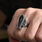 Anillo Ataúd, Acero Inoxidable, Unisex - Miniatura 3