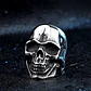 Anillo Big Skull, Acero Inoxidable, Unisex - Miniatura 4