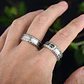 Anillo Yggdrasil, Nudo Y Runas, Acero Inoxidable, Unisex - Miniatura 2