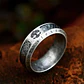 Anillo Yggdrasil, Nudo Y Runas, Acero Inoxidable, Unisex - Miniatura 4