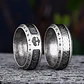 Anillo Yggdrasil, Nudo Y Runas, Acero Inoxidable, Unisex - Miniatura 6
