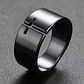 Anillo Black Cross, Acero Inoxidable, Para Hombre - Miniatura 2