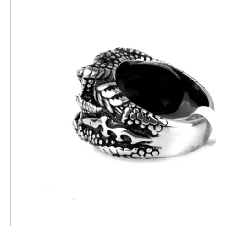 Anillo Garra De Dragón, Acero Inoxidable, Hombre 7