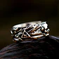 Anillo Calavera Tallada, Acero Inoxidable, Unisex - Miniatura 5