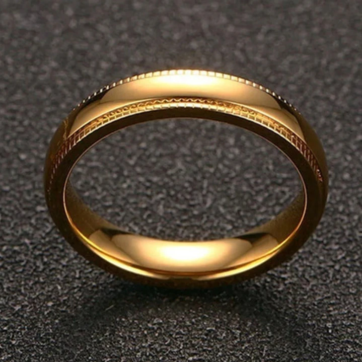 Anillo Compromiso Romantic Italy, Acero Inoxidable, Unisex 2
