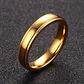 Anillo Compromiso Romantic Italy, Acero Inoxidable, Unisex - Miniatura 3