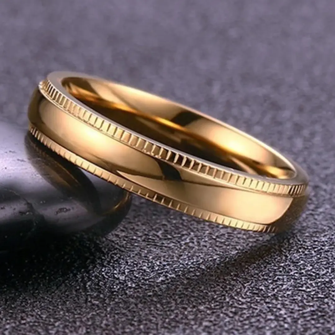 Anillo Compromiso Romantic Italy, Acero Inoxidable, Unisex 4