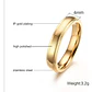 Anillo Compromiso Romantic Italy, Acero Inoxidable, Unisex - Miniatura 5