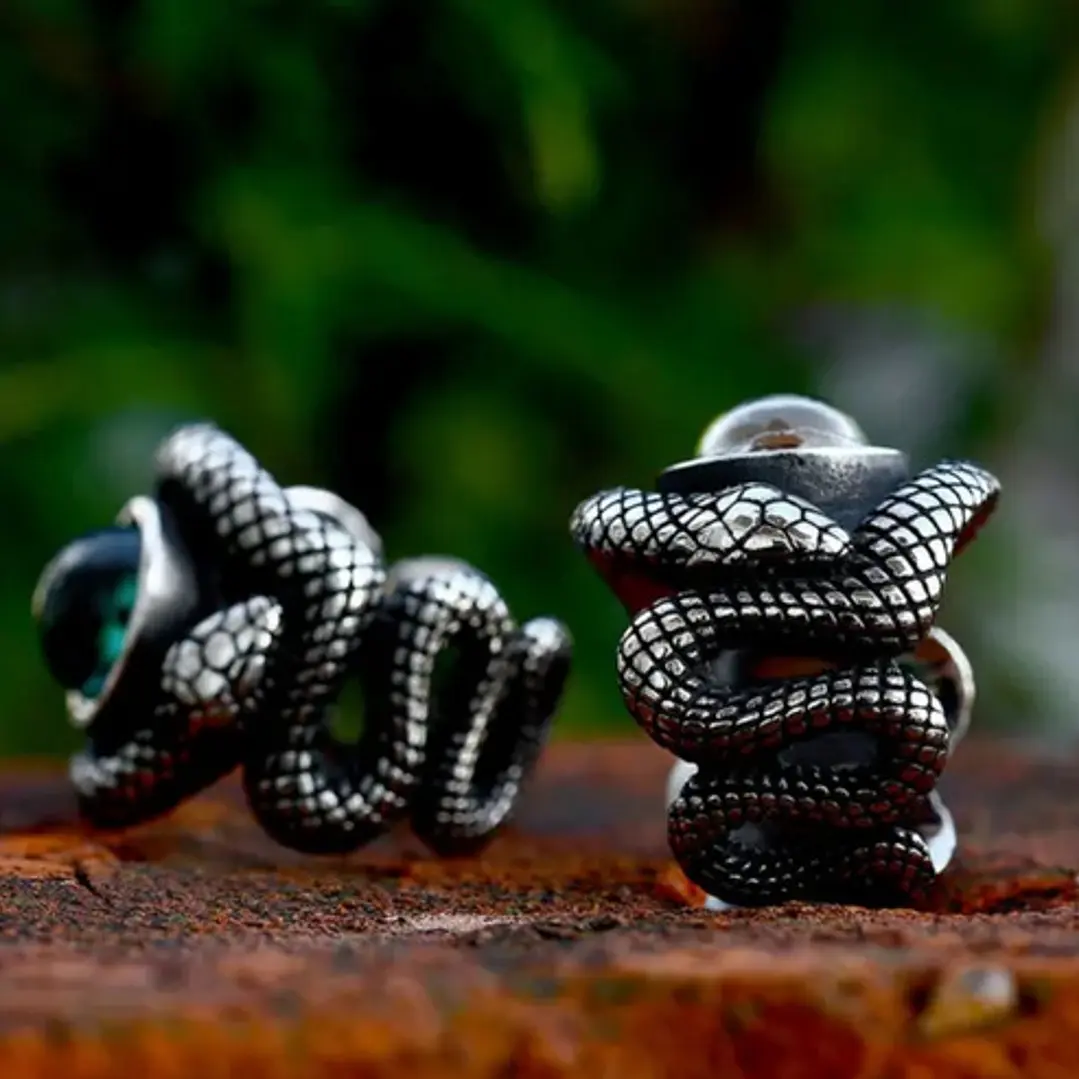 Anillo Snake And Eye, Acero Inoxidable, Unisex 3
