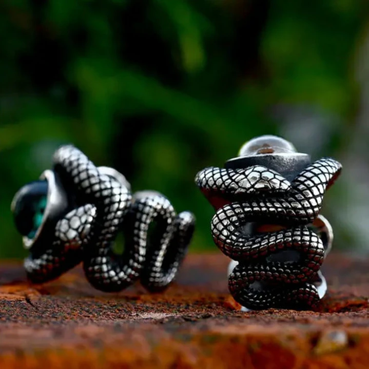 Anillo Snake And Eye, Acero Inoxidable, Unisex 3