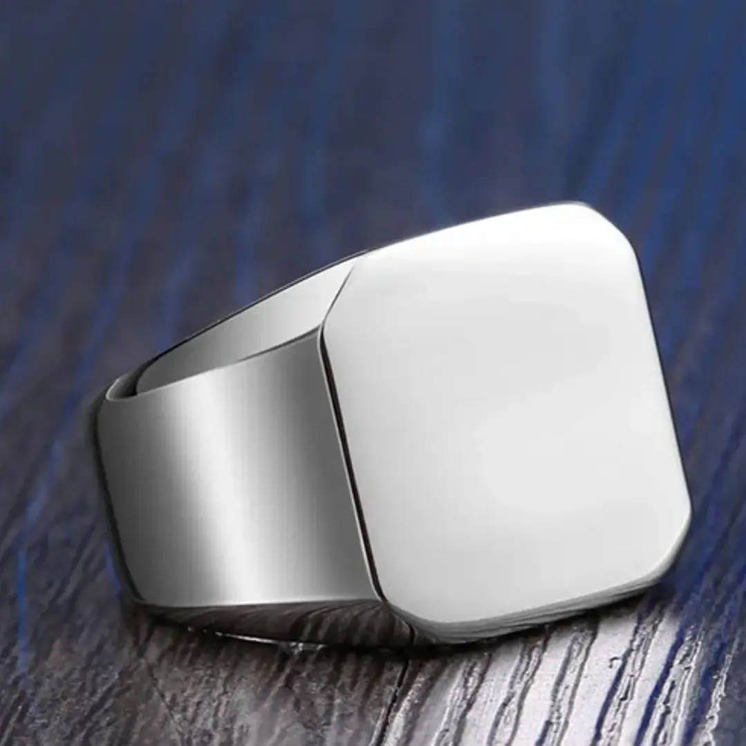 Anillo Edimburgo, Acero Inoxidable, Hombre 3