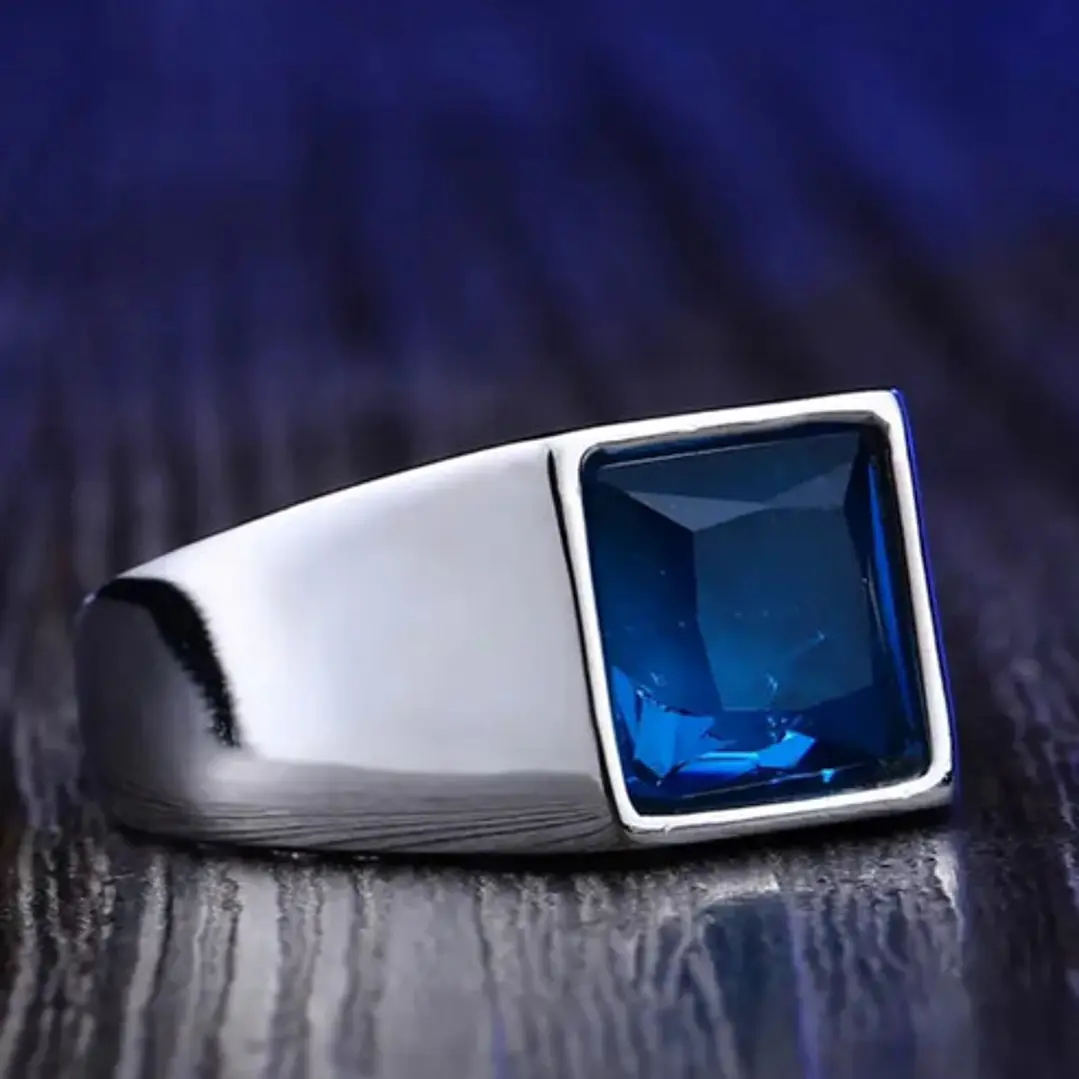 Anillo Palermo, Acero Inoxidable, Hombre 2
