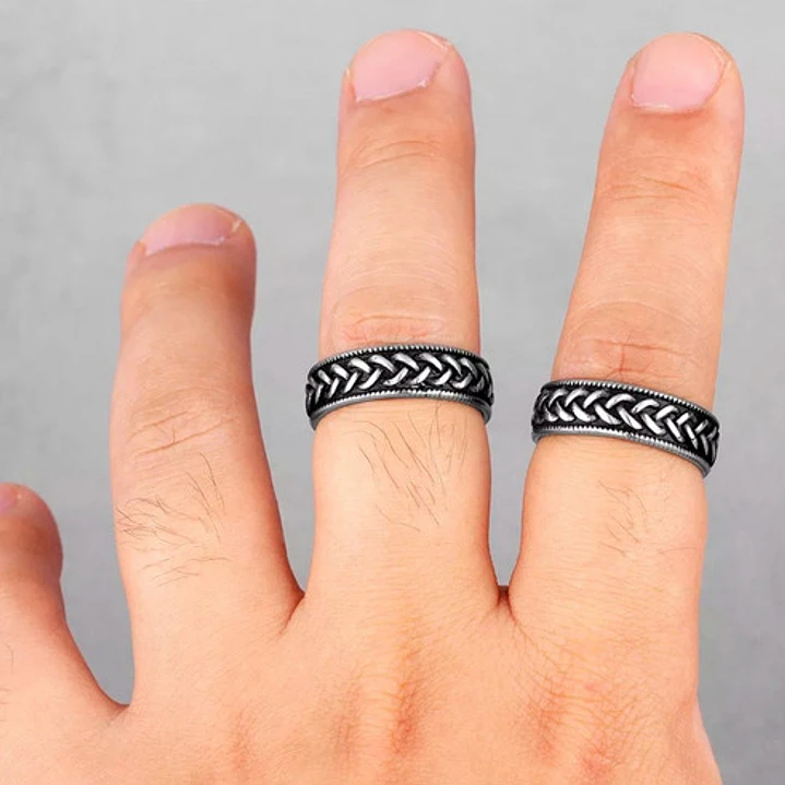 Anillo Compromiso Classic Barcelona, Acero Inoxidable 3