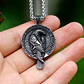 Collar Cuervo Vikingo, Acero Inoxidable, Unisex - Miniatura 2