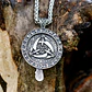 Collar Cuervo Vikingo, Acero Inoxidable, Unisex - Miniatura 4