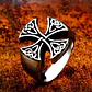 Anillo Celtic Cross, Acero Inoxidable, Hombre - Miniatura 3