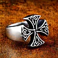 Anillo Celtic Cross, Acero Inoxidable, Hombre - Miniatura 4