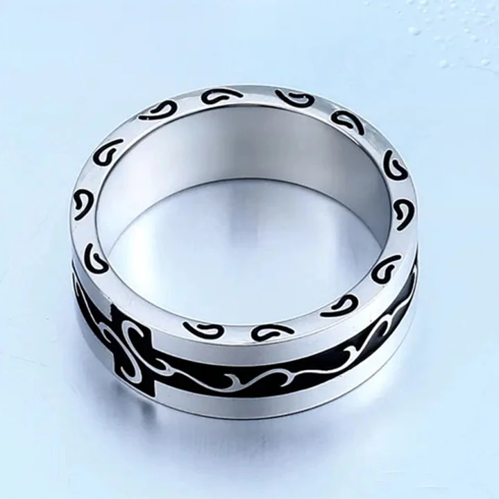 Anillo Luxemburgo, Acero Inoxidable, Unisex 6