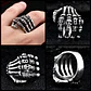 Anillo Skull Hand, Acero Inoxidable, Unisex - Miniatura 6