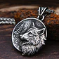 Collar Classic Wolf, Acero Inoxidable, Unisex - Miniatura 4