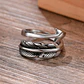 Anillo Pluma Flecha, Acero Inoxidable, Hombre - Miniatura 3