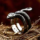 Anillo Serpiente Amaru, Acero Inoxidable, Unisex - Miniatura 5