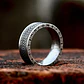 Anillo Aslaug Nudo Y Runas, Acero Inoxidable, Unisex - Miniatura 6