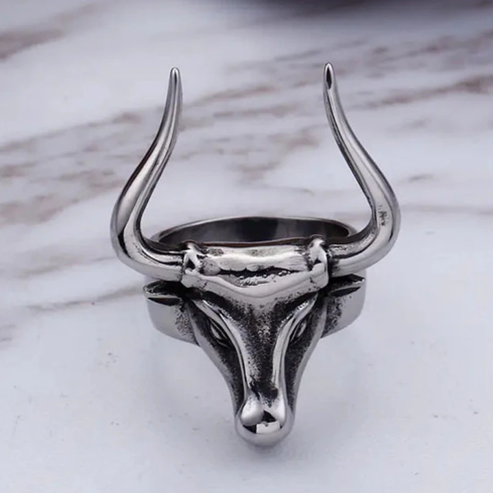 Anillo Power Bull, Acero Inoxidable, Hombre 4