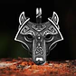 Collar Vikingo Fenrir, Acero Inoxidable, Unisex - Miniatura 3