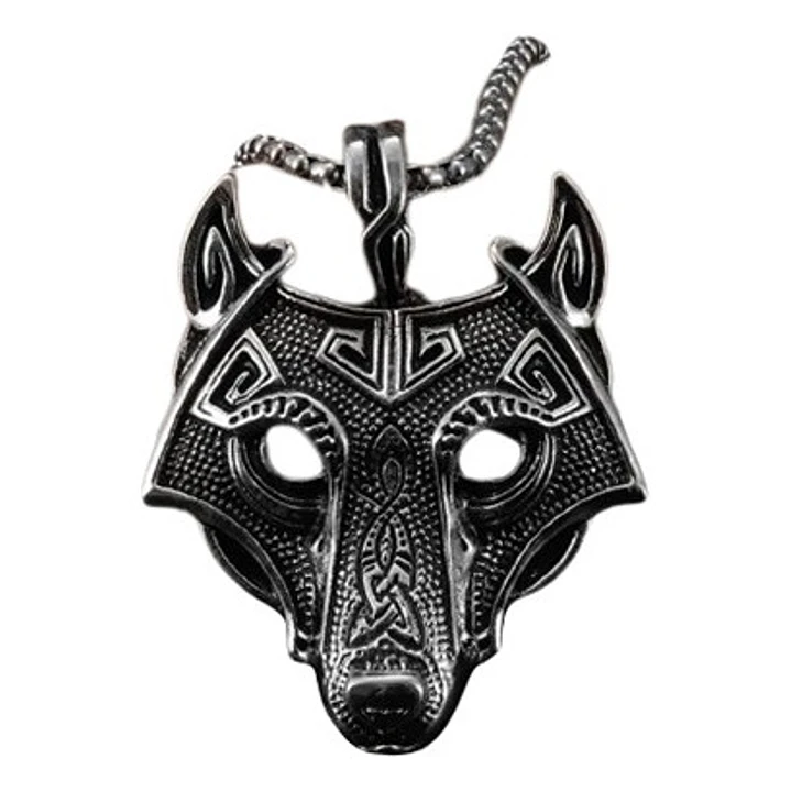 Collar Vikingo Fenrir, Acero Inoxidable, Unisex 6