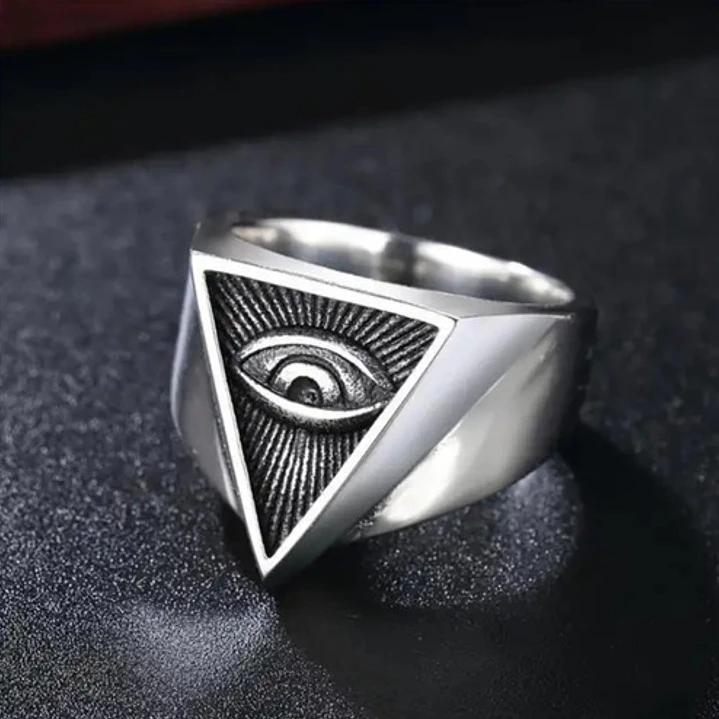 Anillo Illuminati, Acero Inoxidable, Hombre 2