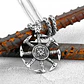 Collar Vikingo Kolovrat, Acero Inoxidable, Unisex - Miniatura 5