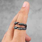 Anillo Garra De Dragón, Acero Inoxidable, Unisex - Miniatura 2