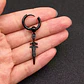 Aros Piercing Espada, Oreja Con Perforación, Acero, Hombre - Miniatura 2