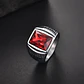 Anillo Nápoles Red, Acero Inoxidable, Hombre - Miniatura 3