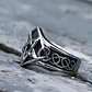 Anillo Pentagrama Clásico, Acero Inoxidable, Unisex - Miniatura 6