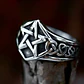 Anillo Pentagrama Clásico, Acero Inoxidable, Unisex - Miniatura 7