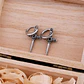Aros Cross Three Skulls, Oreja Con Perforación, Acero Inox. - Miniatura 5