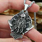 Collar Guerrero Vikingo Torstein, Acero Inoxidable, Hombre - Miniatura 4