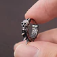 Aros Piercing Punk Rock Calavera, Acero Inoxidable, Unisex - Miniatura 5