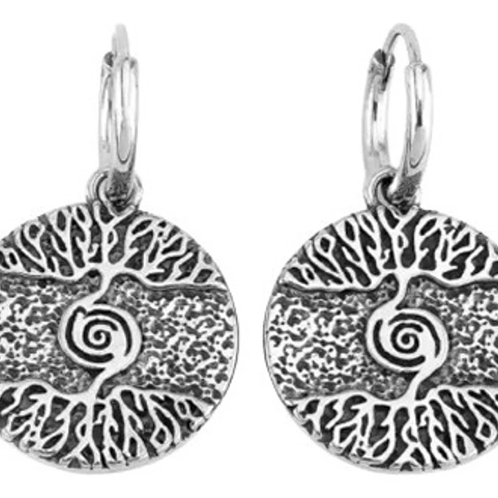 Aros Vikingos Árbol De La Vida O Yggdrasil, Acero Inoxidable 1